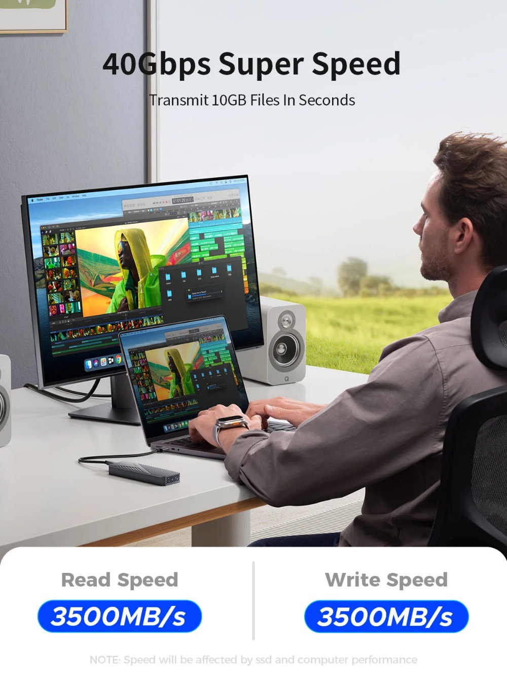 ORICO USB4 40Gbps M.2 NVMe SSD - đánh giá và giá Usb4 40Gbps External Ssd 8Tb