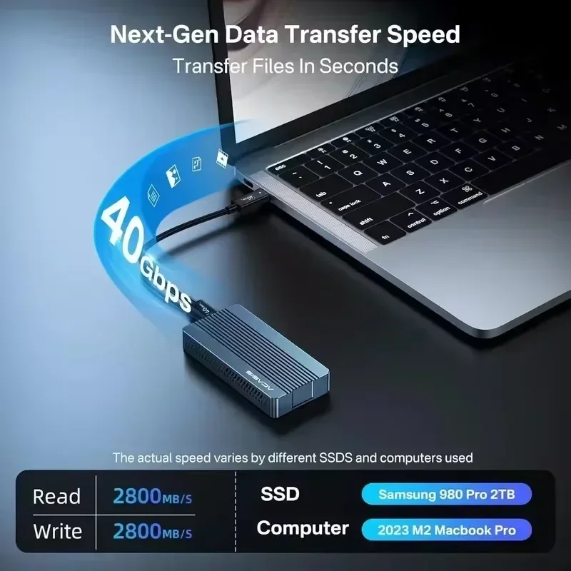 ACASIS 40Gbps M.2 NVMe SSD Enc - đánh giá và giá 8Tb M2 Nvme Ssd