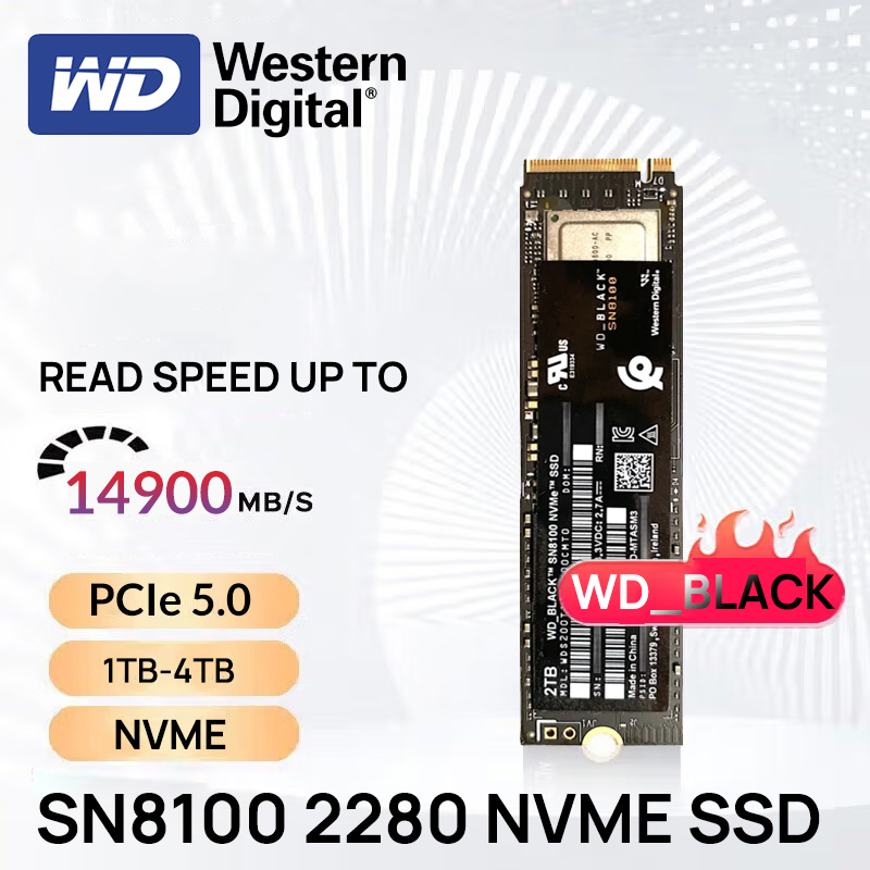 Western Digital PCIe 5.0 New S - đánh giá và giá Nvme Pcie 5.0 Ssd 4Tb