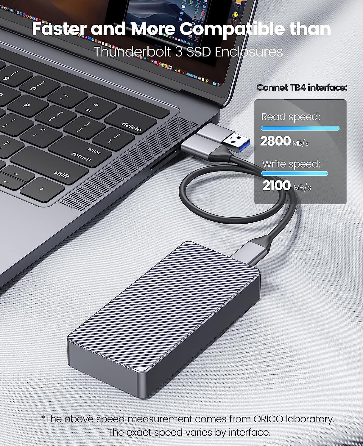 ORICO M.2 Để USB3.1 Loại-C USB - đánh giá và giá Thunderbolt 4 External Ssd 4Tb