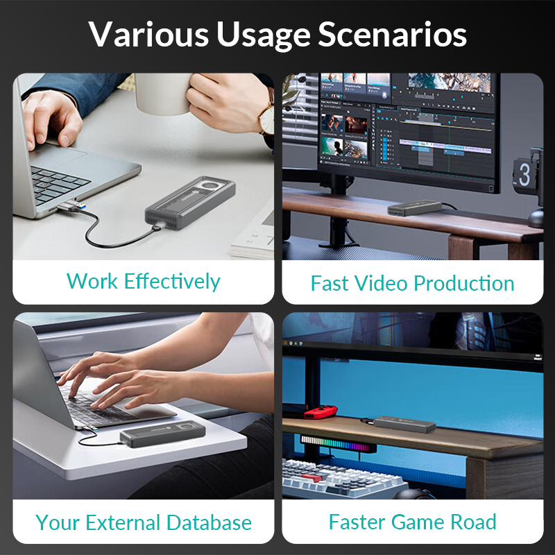 Yottamaster USB4 NVMe SSD Case - đánh giá và giá Usb4 40Gbps External Ssd 8Tb