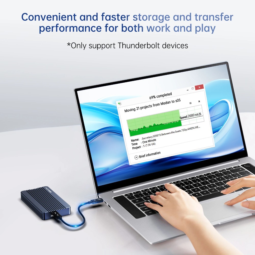 ACASIS 40Gbps M.2 NVMe SSD Enc - đánh giá và giá 8Tb M2 Nvme Ssd
