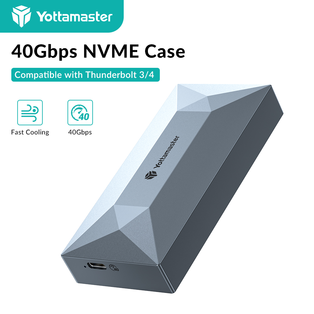 Yottamaster 40Gbps NVMe SSD En - đánh giá và giá Thunderbolt 4 External Ssd 4Tb