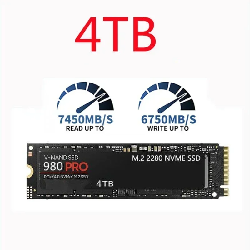 Original 980 PRO M.2 2280 NVMe - đánh giá và giá Pcie 4.0 4Tb 2280 Ssd 7450Mbps