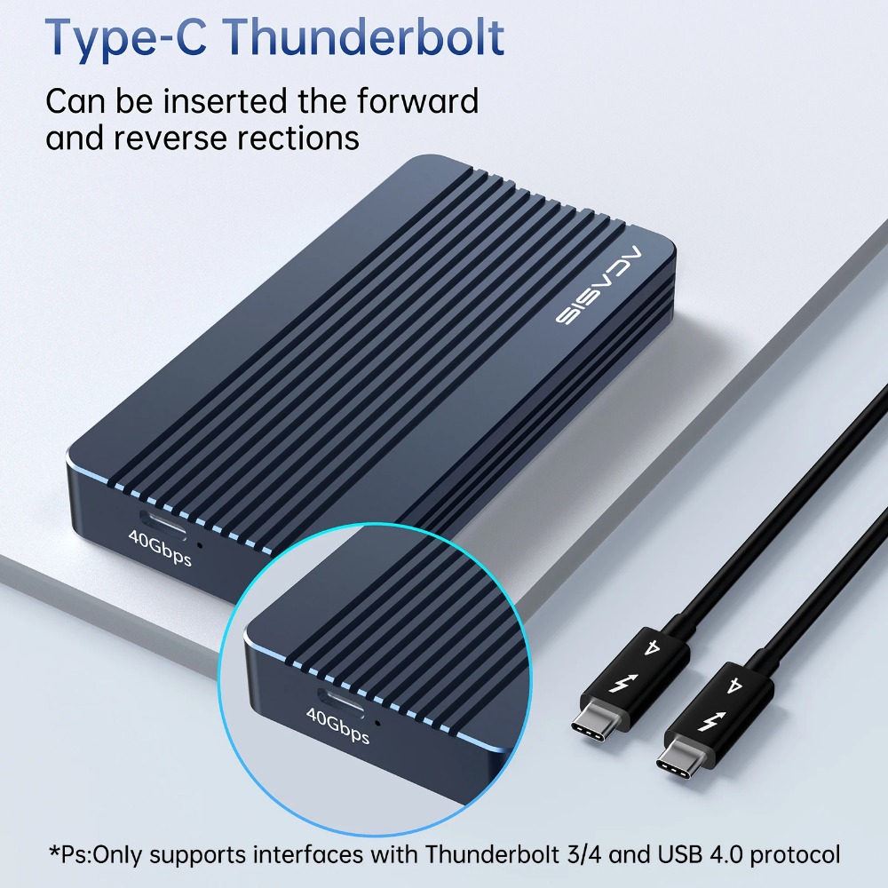 Acasis 40Gbps USB 4.0 NVME M.2 - đánh giá và giá 8Tb M2 Nvme Ssd