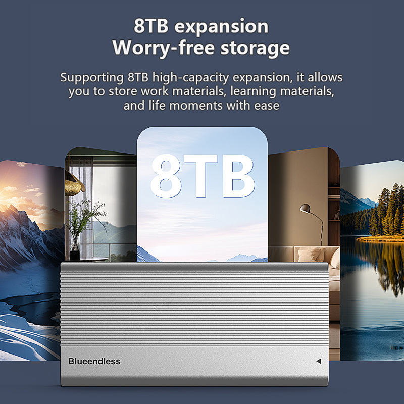 Portable USB4 M.2 NVMe SSD Enc - đánh giá và giá Usb4 40Gbps External Ssd 8Tb